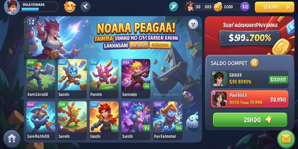 Grafis yang memukau dan efek suara menyenangkan.
