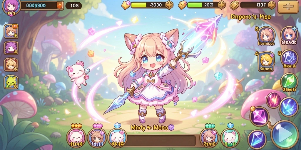 Screenshot menunjukkan momen seru dalam permainan multiplayer.