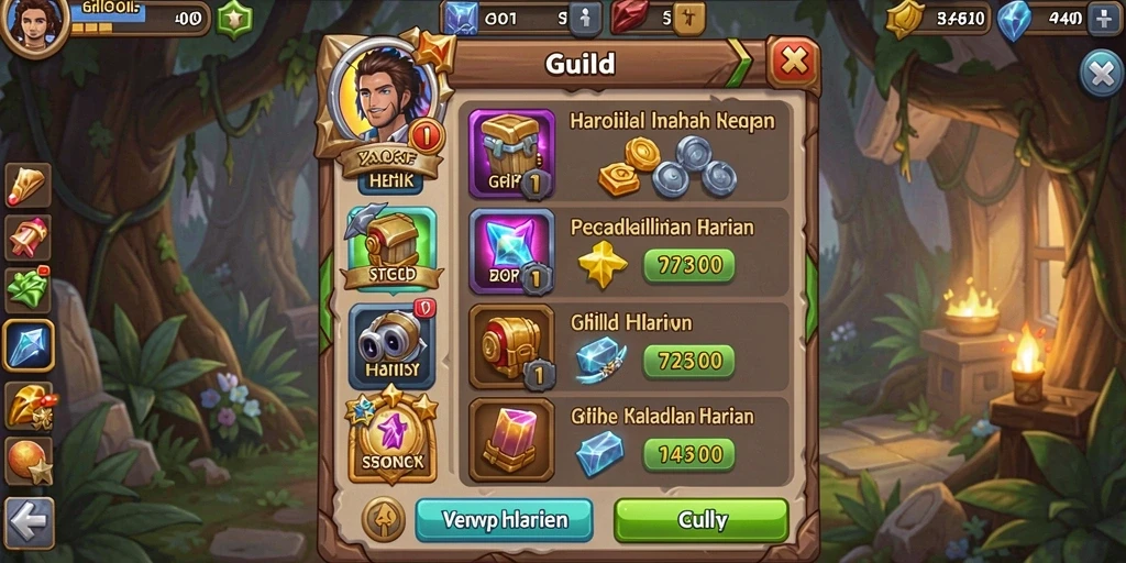 Tangkapan layar memperlihatkan mode permainan multiplayer yang seru.