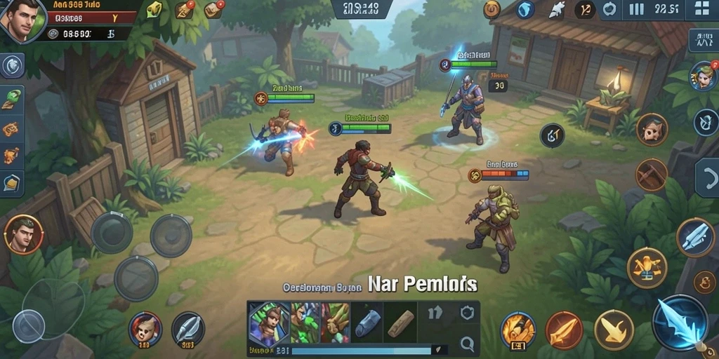 Level tantangan yang menuntut strategi dan keterampilan.