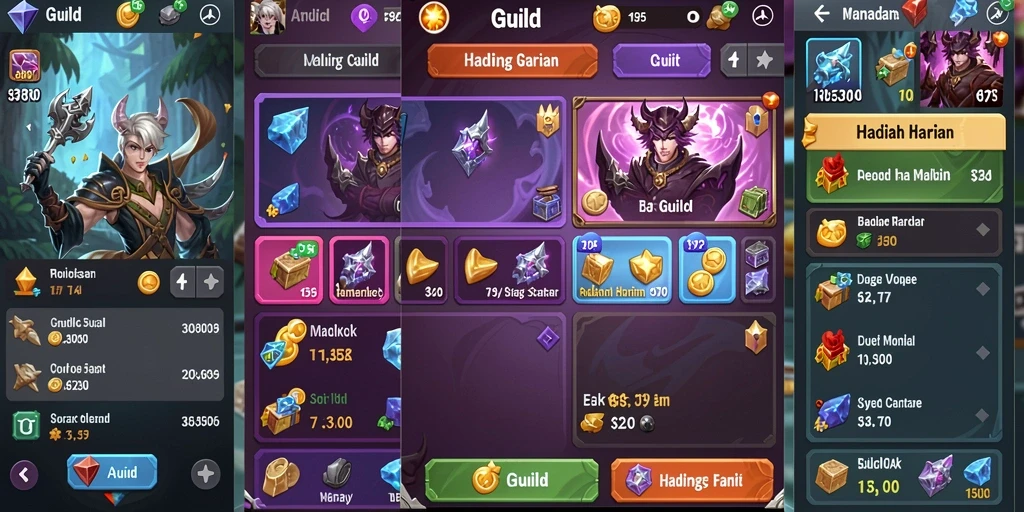 Tangkapan momen seru saat bermain game.