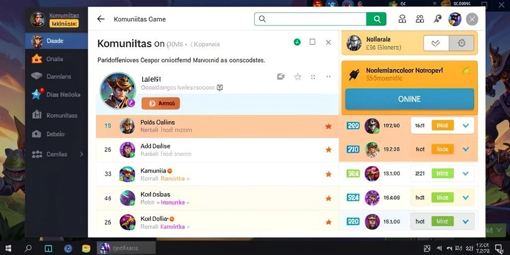 Antarmuka pengguna yang intuitif dan mudah digunakan.