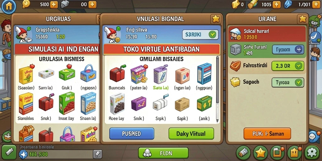 Fitur interaktif yang memperkaya pengalaman bermain.