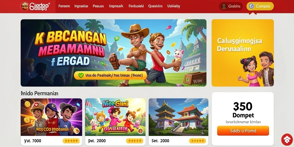 Beragam level menantang yang menarik untuk dijelajahi.
